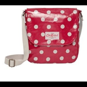 CATH KIDSTON Pink & White Mini Crossbody Messenger